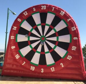 מתנפח קליעה למטרה כדורגל סקוץ 3 מטר גובה